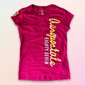 Retro, Aero, Slim Fit, Women’s Logo Cotton Tee